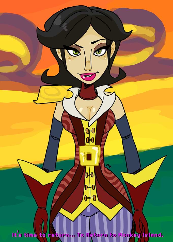 Elaine Marley from Monkey Island