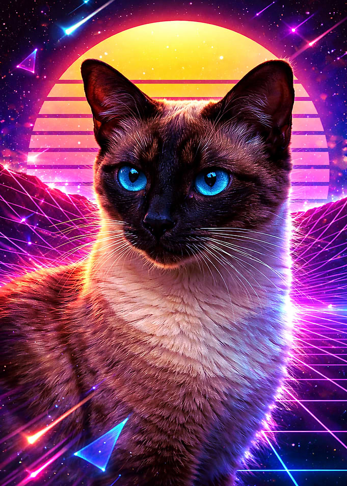 SynthwaveSun Mamba