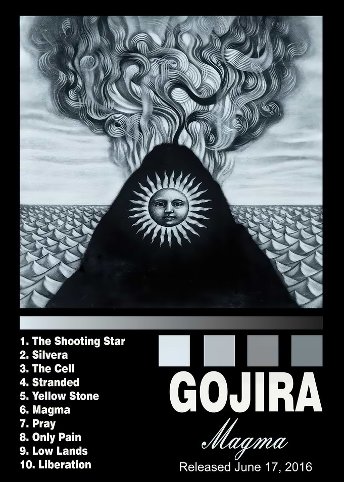 Gojira Magma Album Cover Art