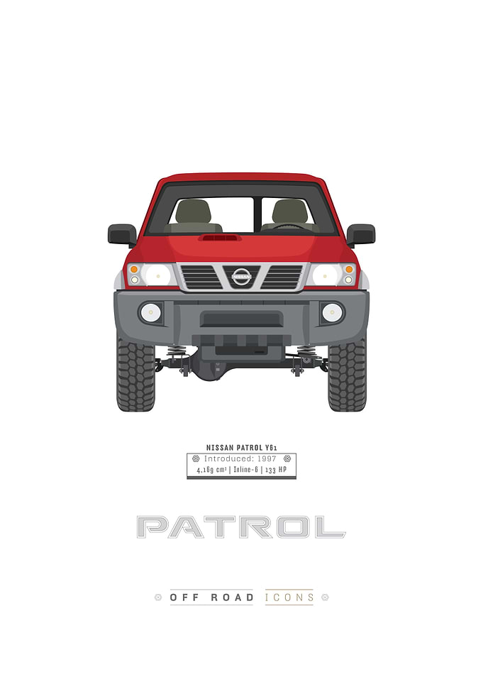 Patrol Y61 - Red