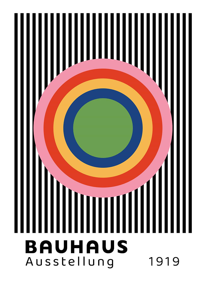 BAUHAUS | Concentric Rainbow
