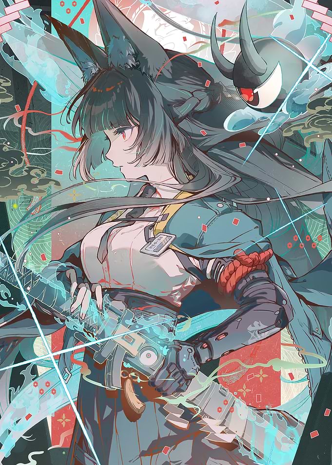 Girl with Sword