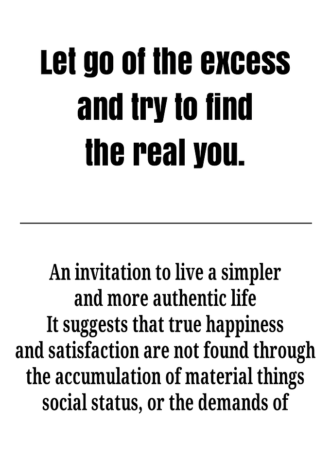 Find the Real You Text Art