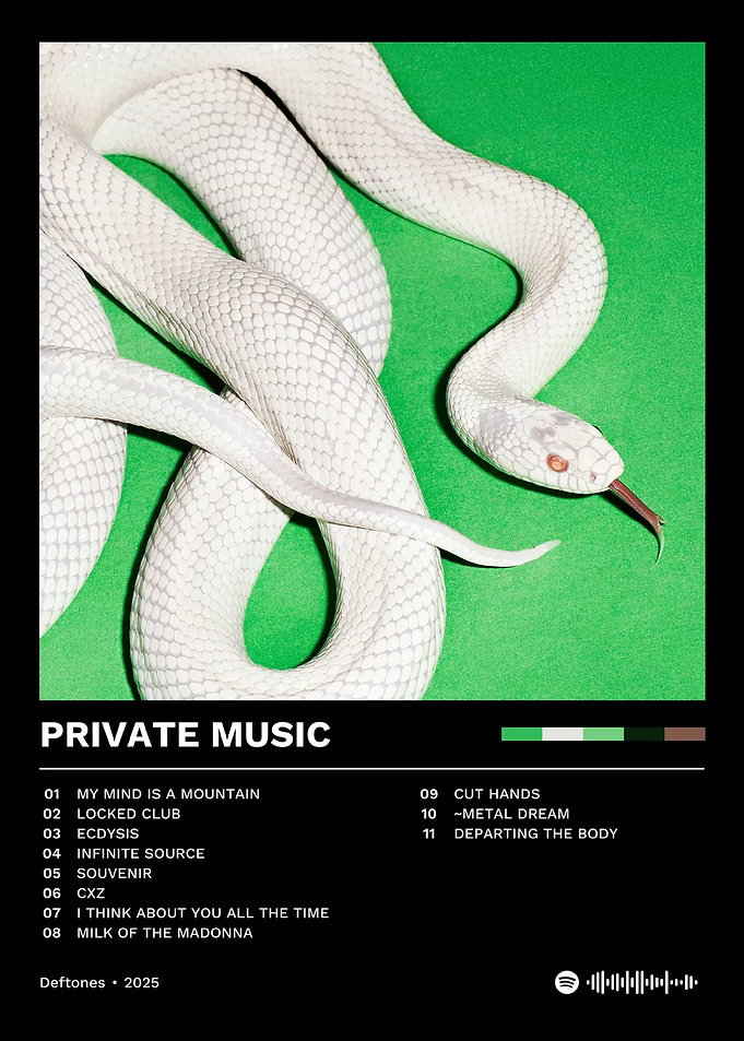 Private Music Album Cover Art