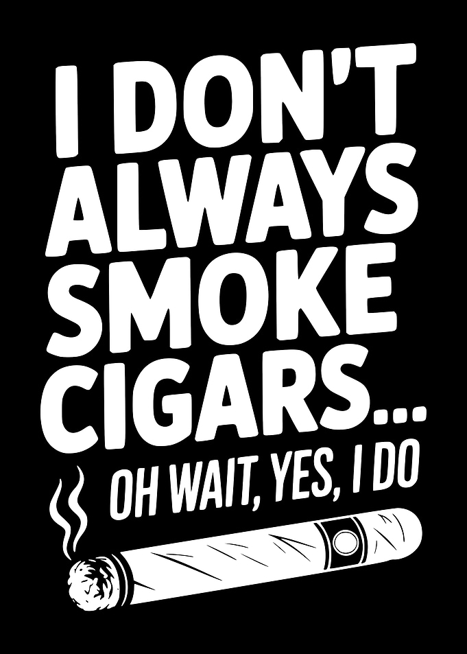 I Always Smoke Cigars