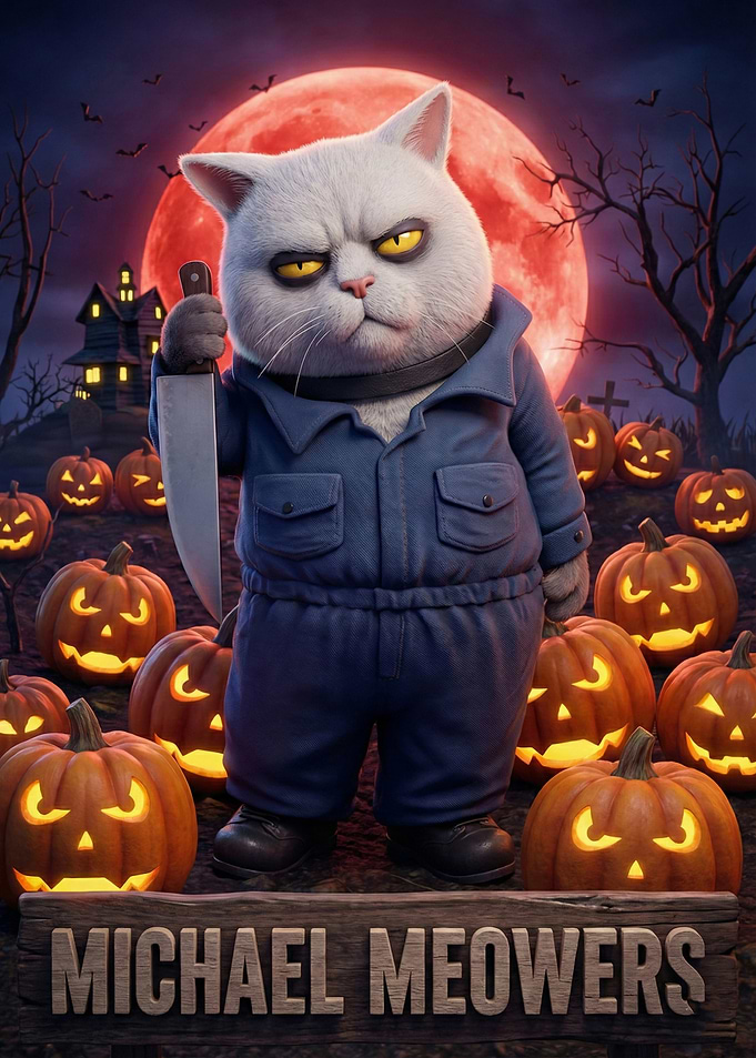 Meowers Halloween Cat