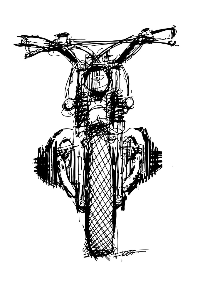Motorcycle Sketch