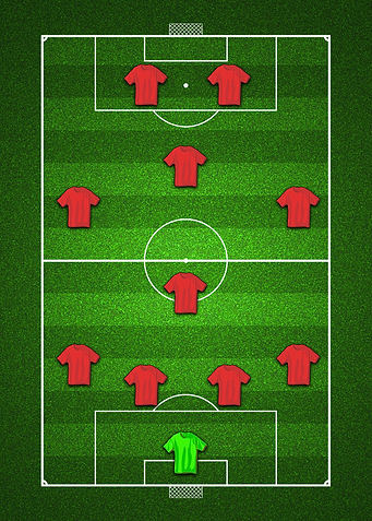 Football Field Formation