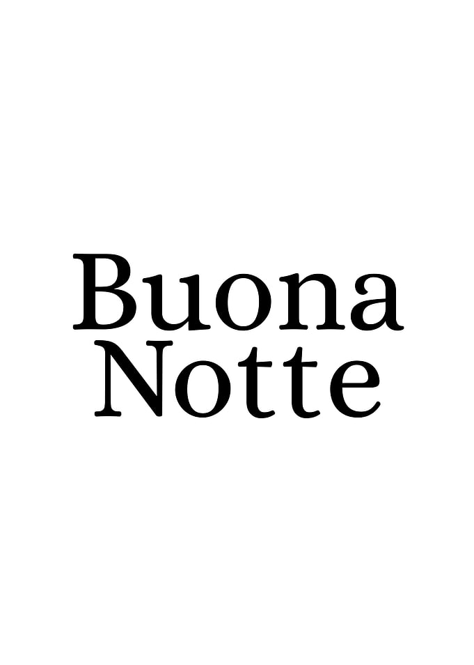 Buona Notte