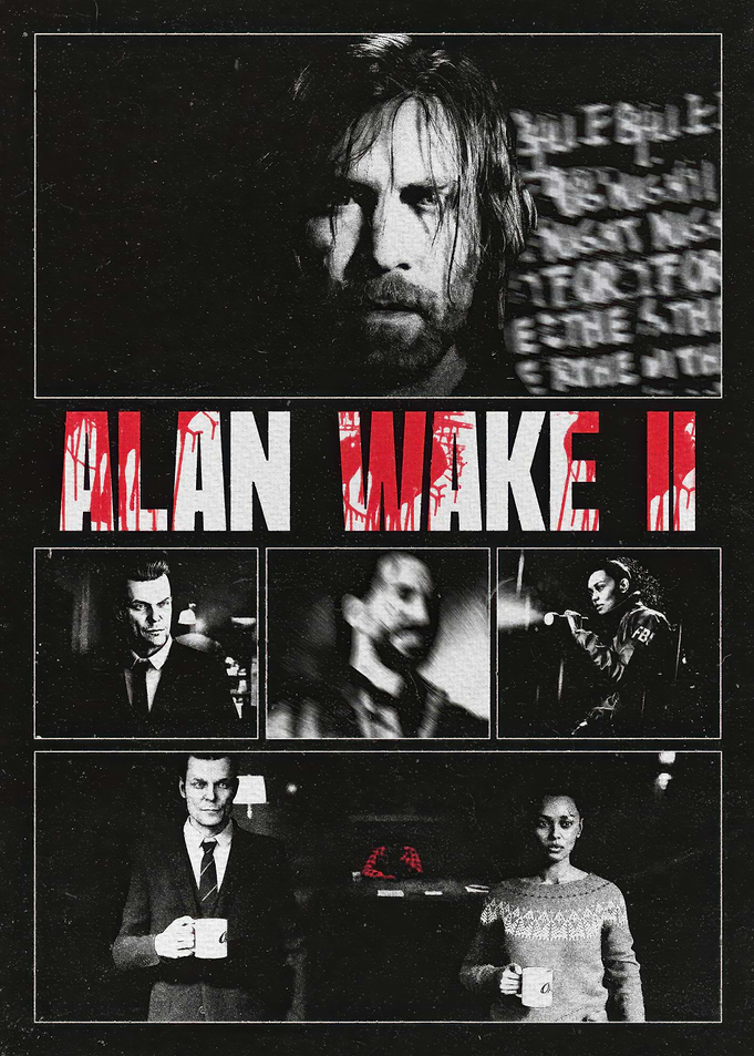 Alan Wake 2 Game Cover Art