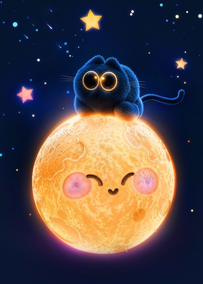 The Moon and Meow