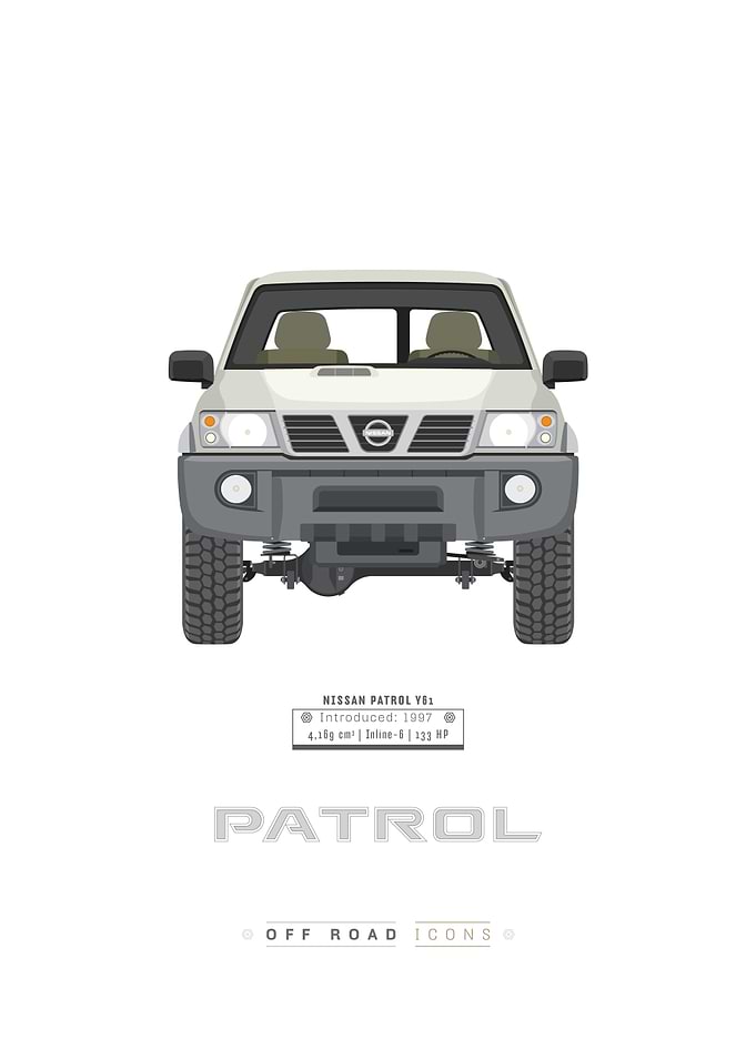 Patrol Y61 - Ivory Pearl