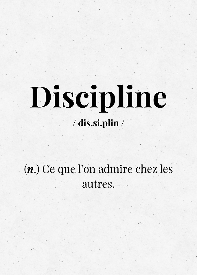 Discipline