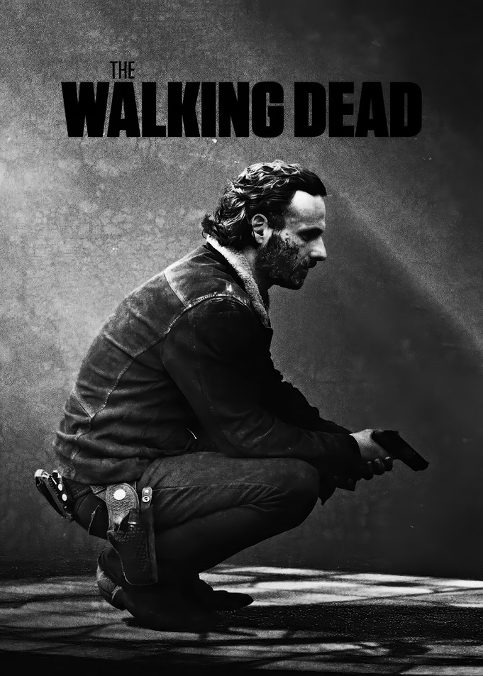 The Walking Dead: Rick Grimes Portrait