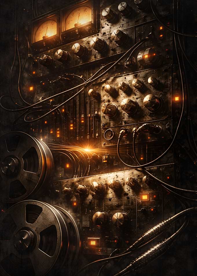 Vintage Audio Recording Equipment