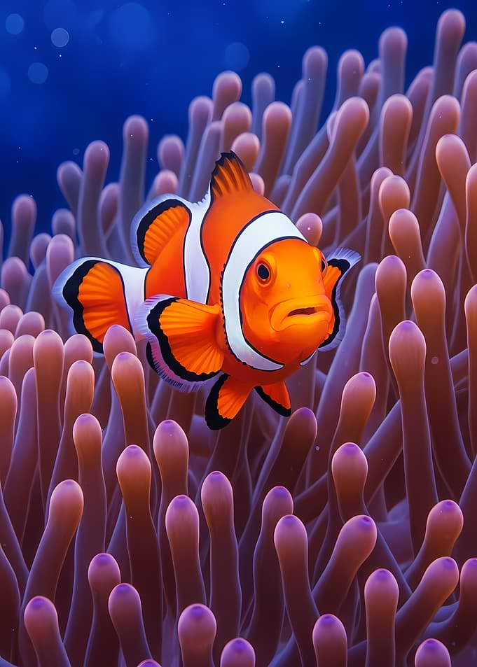 Clownfish in Anemone