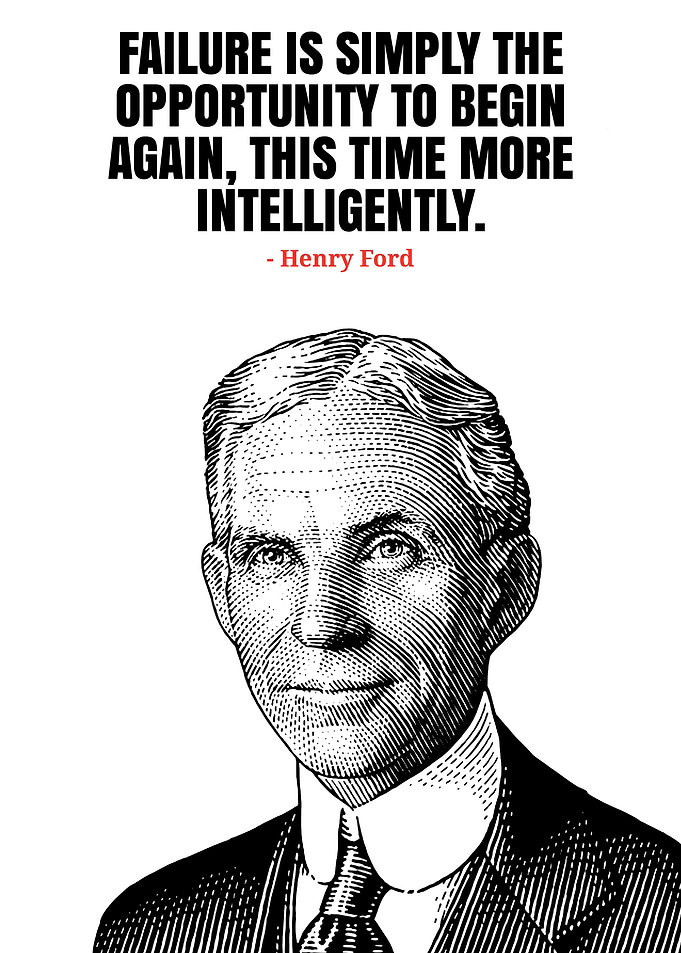 Henry Ford quote about failure