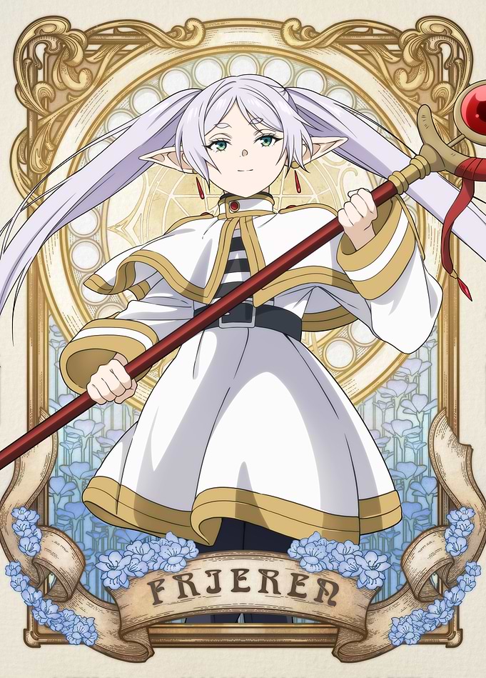Frieren's Serene Elegance