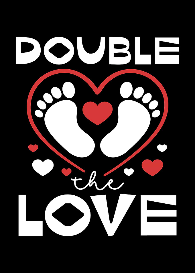 Double the Love Baby Feet