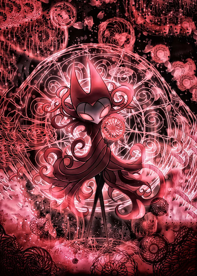 Grimm from Hollow Knight fanart
