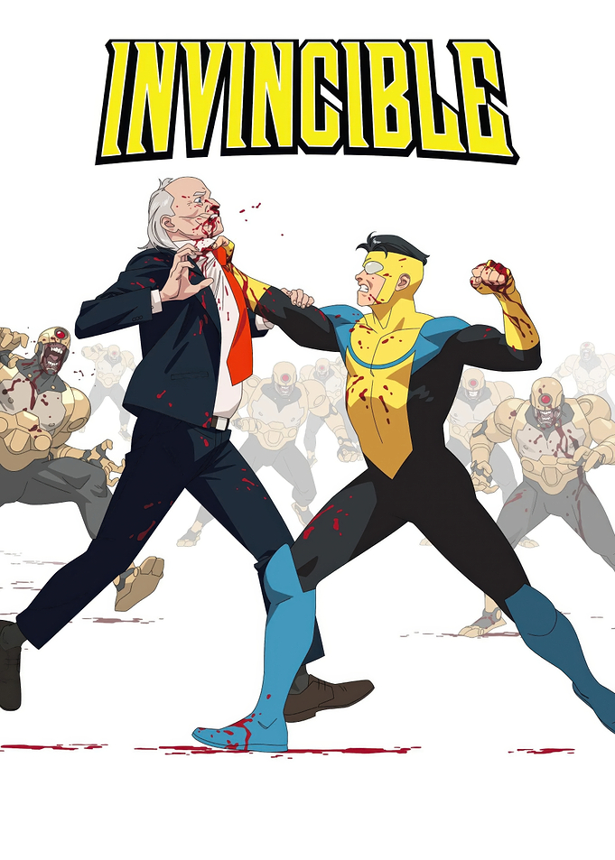 Invincible Comic Fight Scene