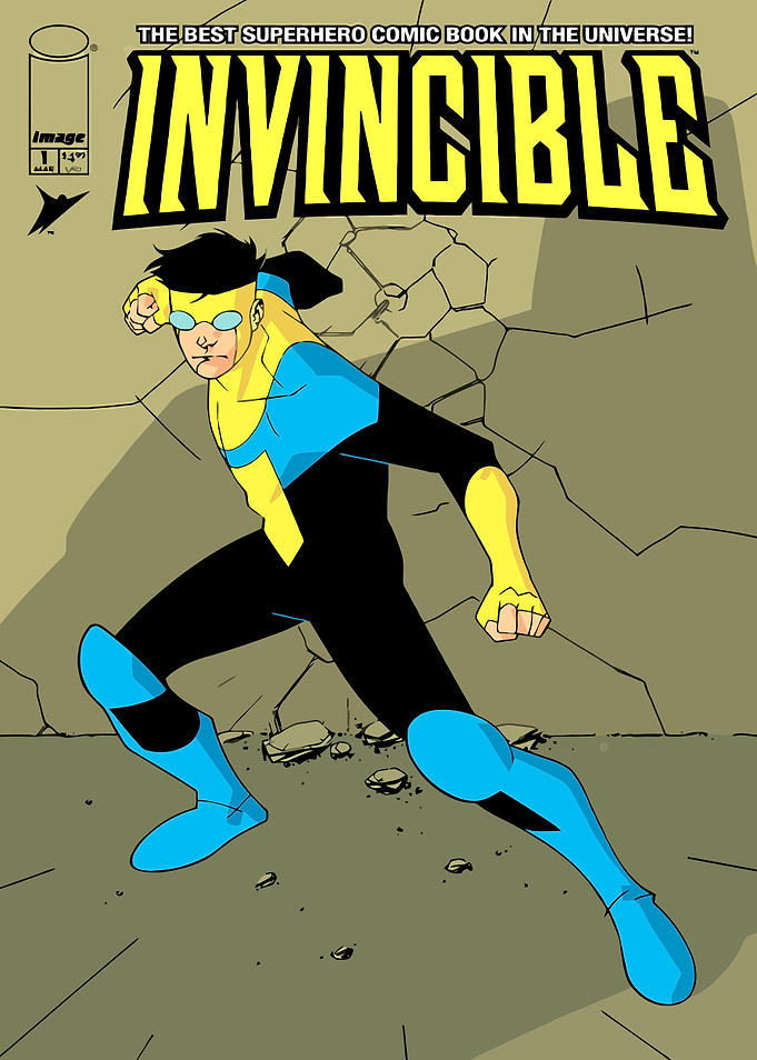 Invincible Comic Book Cover Art