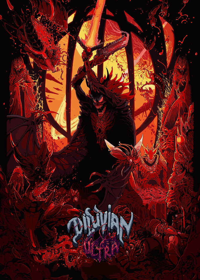 Diluvian Ultra: Dark Fantasy Illustration
