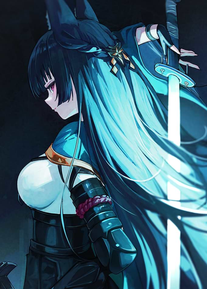 Girl with Sword