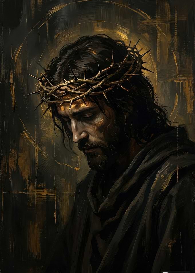 Jesus Christ with Crown of Thorns