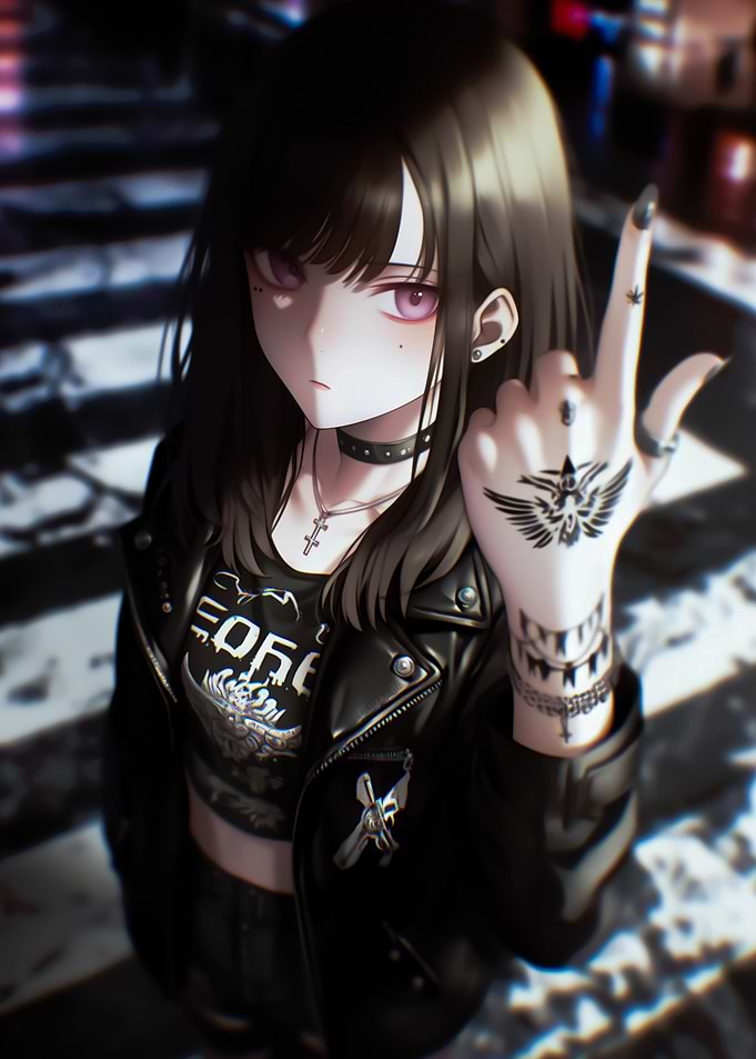 Girl with Attitude