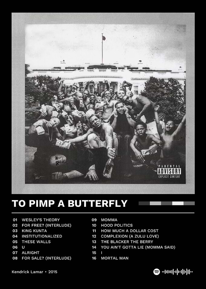 To Pimp a Butterfly Album Cover
