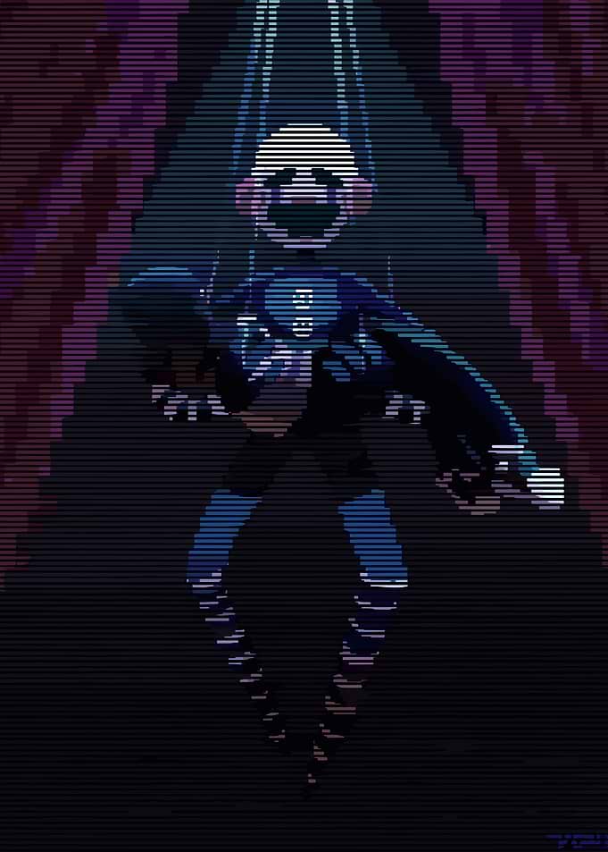 FNAF Puppet Character Digital Art
