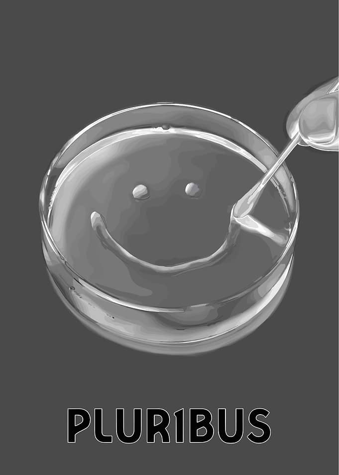 Smiley Face in Petri Dish
