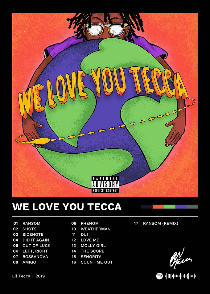 We Love You Tecca Album Cover