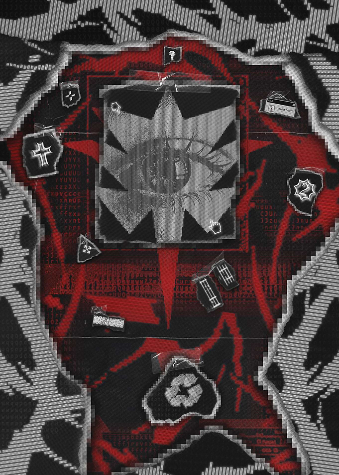 'Star Of Daisy' Red Version Poster Made By Toku.