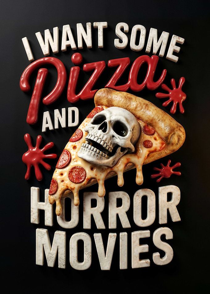 Pizza and Horror Movies