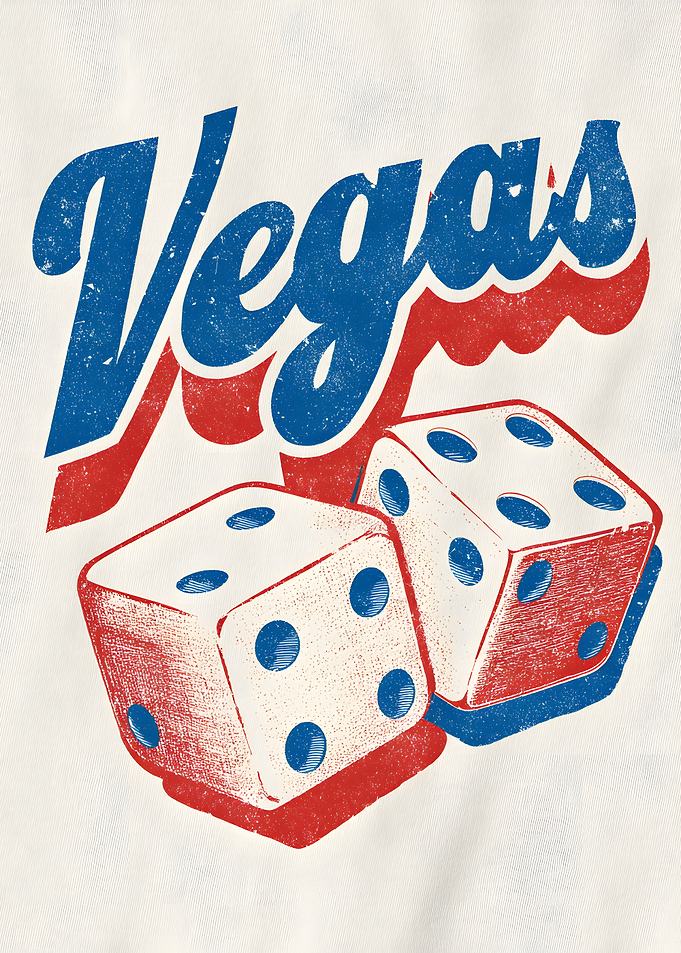 Vegas Dice Graphic