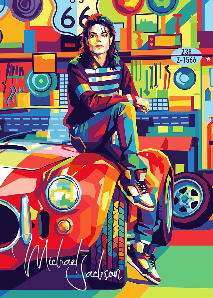 Michael jackson wpap art