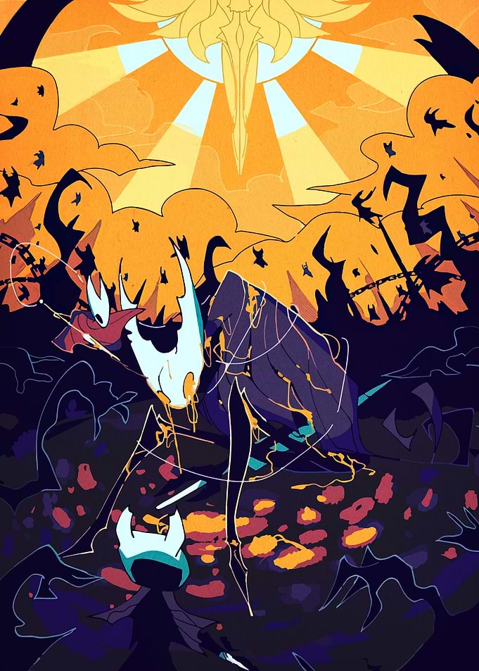 Hollow Knight Radiance Digital Art