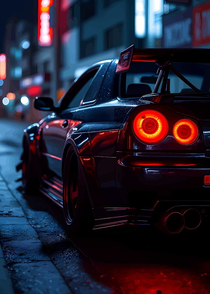 Night Street Car