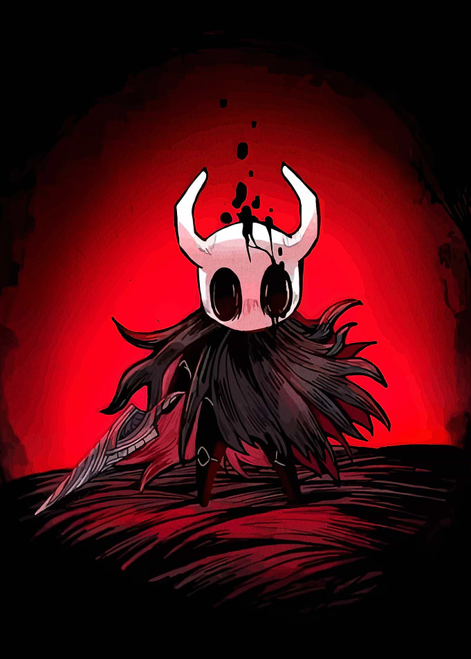 Hollow Knight character art