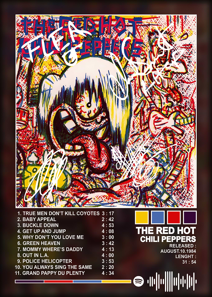 Red Hot Chili Peppers Album Cover