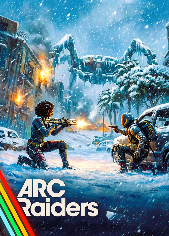 Arc Raiders: Snowy Battle Scene