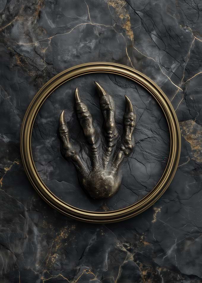 Dragon Claw Emblem on Marble