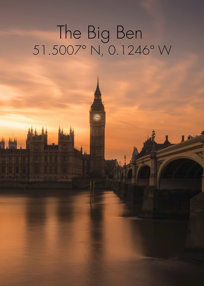The Big Ben at Sunset