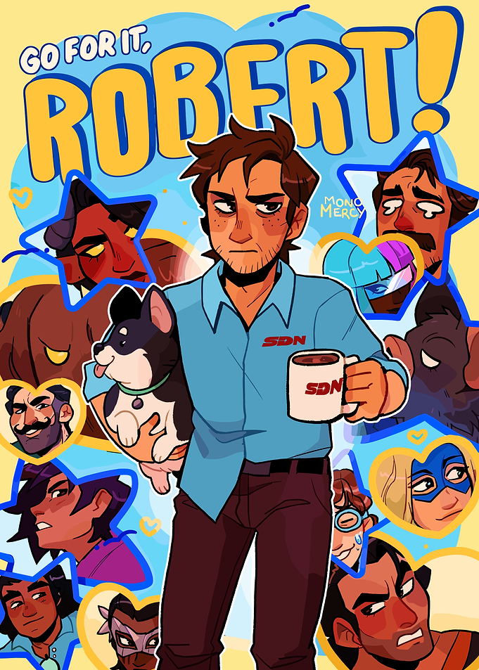 Go For It, Robert! Fanart