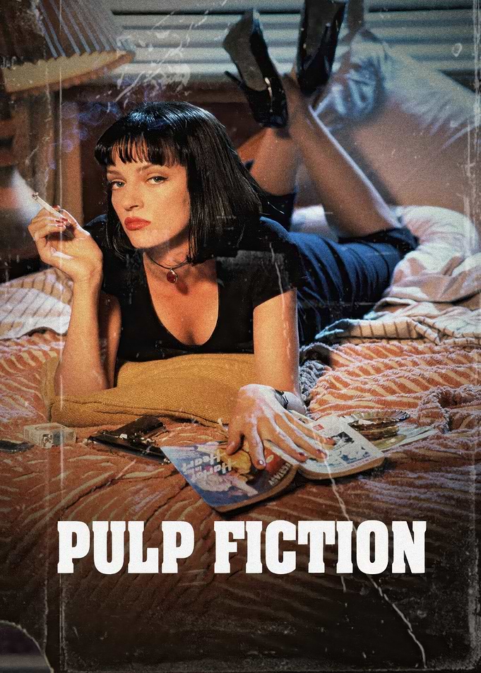 Pulp Fiction Uma Thurman Poster