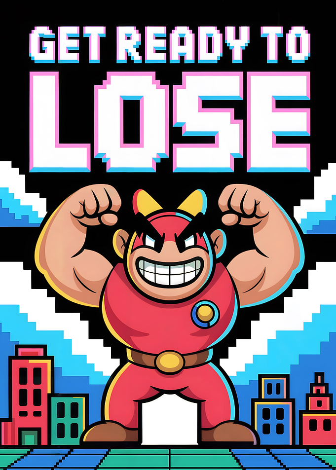 Get Ready to Lose Pixel Art