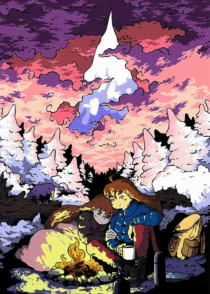 Celeste Mountain Art