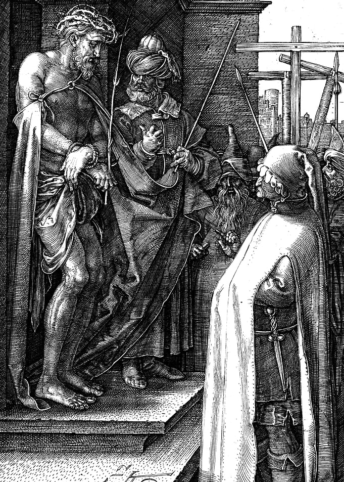 Ecce Homo Albrecht Durer Engraving